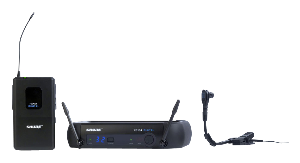 Shure Shure PGX Wireless Instrument Digital Mic System (w/Beta 98H)