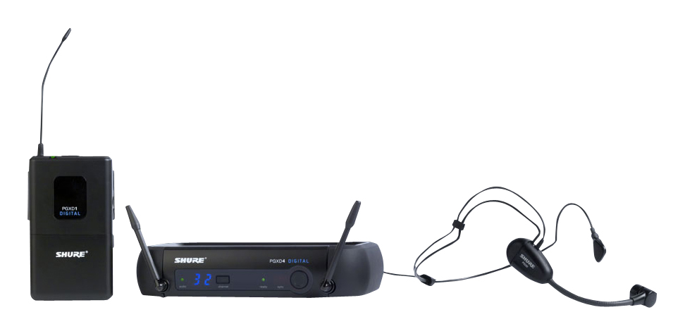 Shure Shure PGX Wireless Headset Digital Microphone System (with PG30)