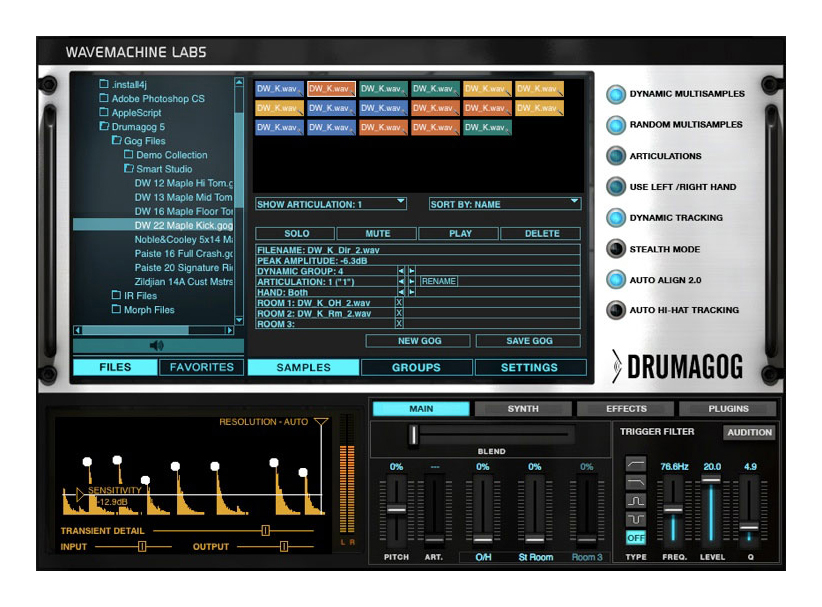 Drumagog Drumagog 5 Platinum Drum Replacement Software (Mac and Windows)