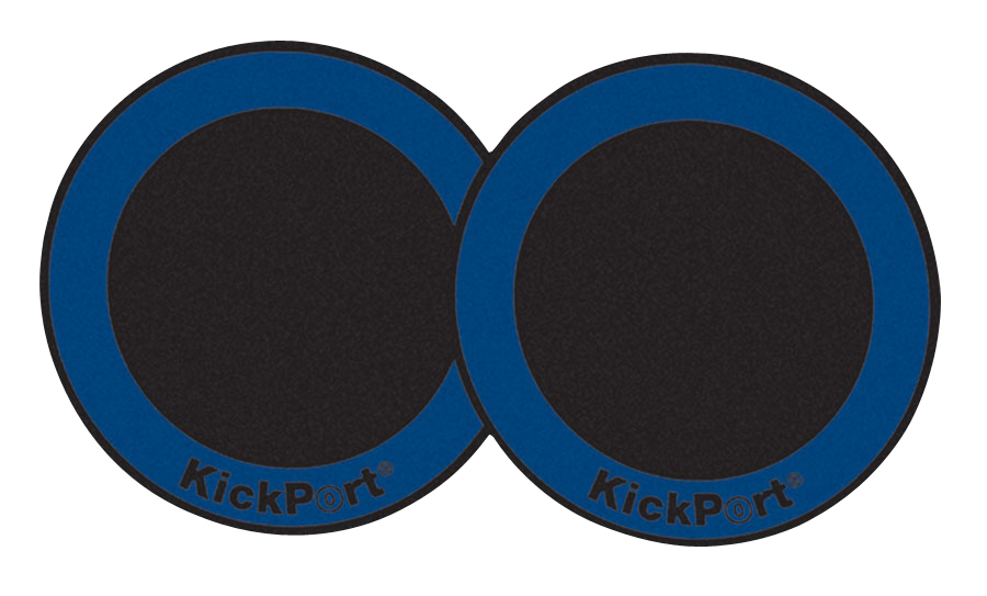 KickPort International KickPort D-Pad Bass Drum Kick Impact Pad - Black