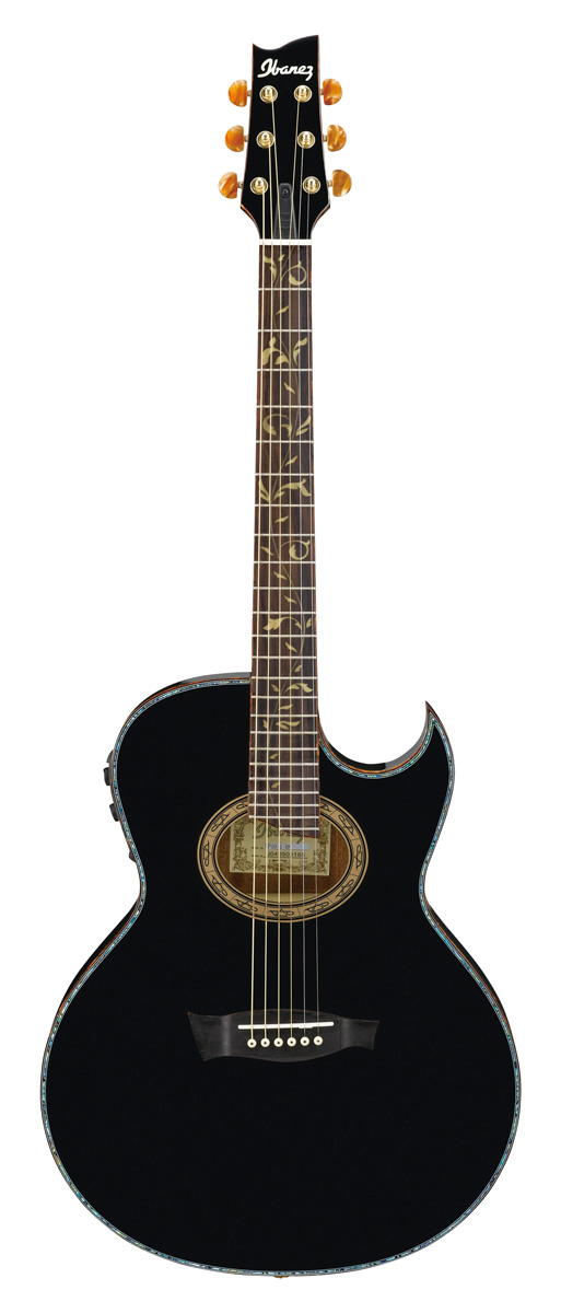 Ibanez Ibanez EP10 Steve Vai Euphoria Acoustic-Electric Guitar - Black Pearl