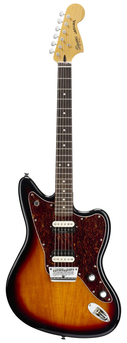 Squier Squier Modified Vintage HH Jaguar Electric Guitar - 3-Color Sunburst