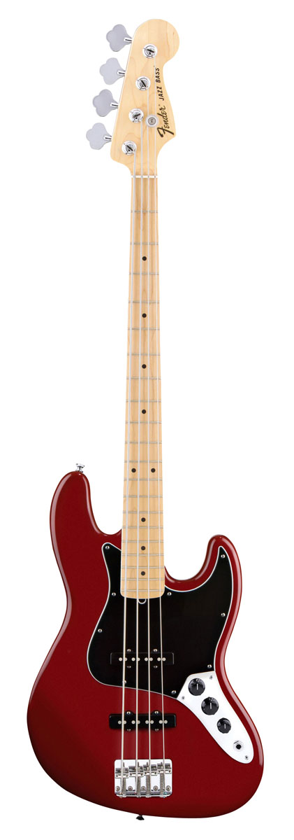 Fender Fender American Special Jazz Electric Bass, Maple Neck  - Candy Apple Red