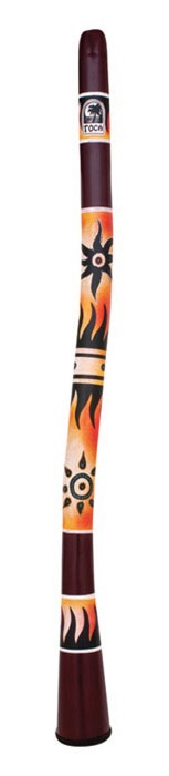 Toca Toca Curved Didgeridoo (Key of D) - Curved Tribal Sun
