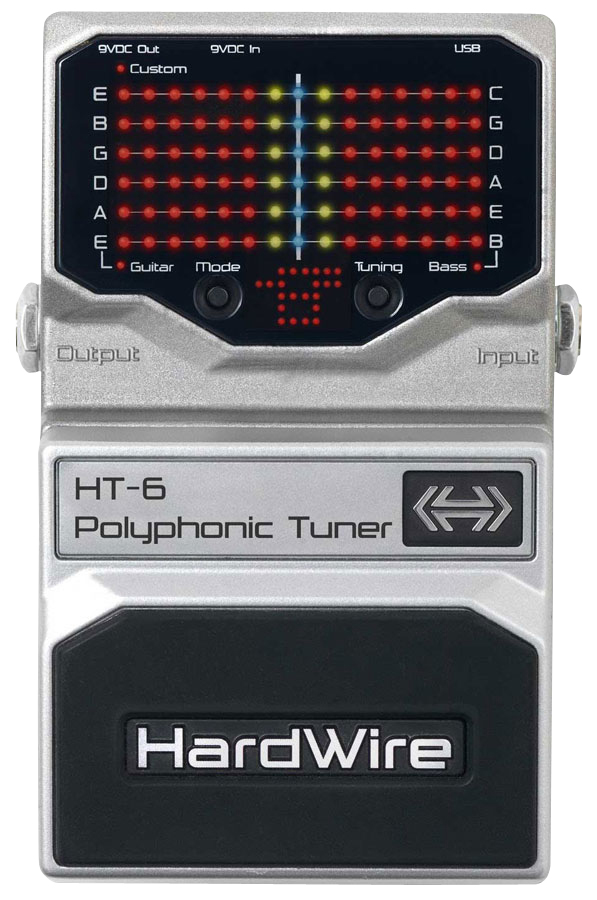 HardWire by DigiTech HardWire HT-6 Polyphonic Guitar Tuner Pedal