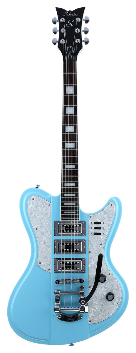 Schecter Schecter Ultra III Electric Guitar, with Bigsby Vibrato - Vintage Blue