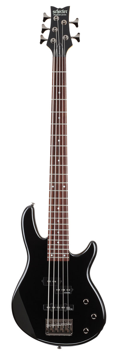 Schecter Schecter Raiden Deluxe-5 5-String Electric Bass Guitar - Black