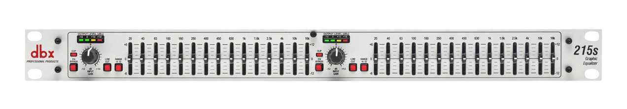 DBX dbx 215S 15-Band Dual Graphic Equalizer