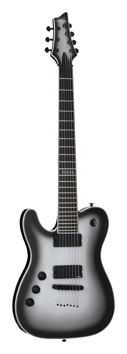 Schecter Schecter Chris Garza Electric Guitar, Left-Handed  - Silverburst