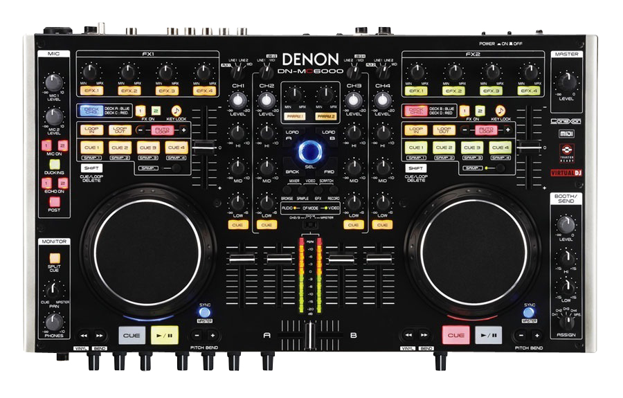 Denon Denon DNMC6000 DJ Mixer and USB MIDI Controller