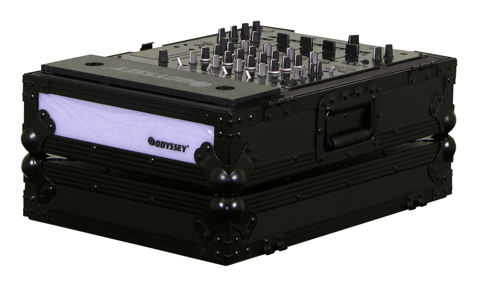 Odyssey Odyssey FFXMIXBL Flight FX DJ Mixer Case with LED Panel (12 Inch)