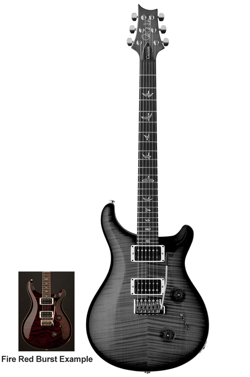 PRS Paul Reed Smith PRS Paul Reed Smith 2011 10-Top Custom 24 Electric Guitar, w/Case - Fire Red Burst