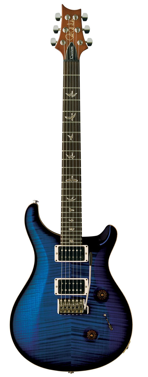 PRS Paul Reed Smith PRS Paul Reed Smith 2011 10-Top Custom 24 Electric Guitar, w/Case - Faded Blue Burst