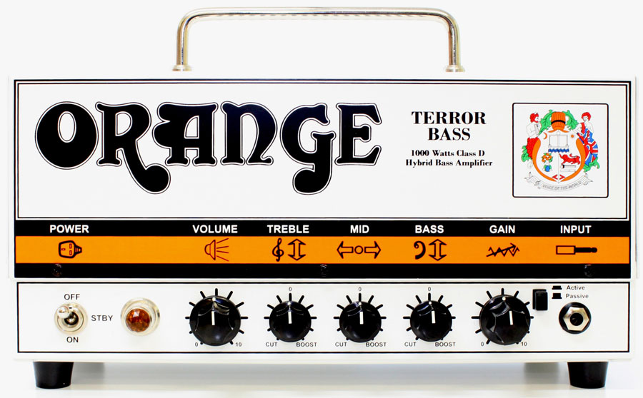 Orange Amplification Orange BT1000H Terror Bass 1000 Amp Head, 1000 W