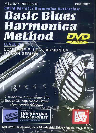 Mel Bay Mel Bay Basic Blues Harmonica Method DVD