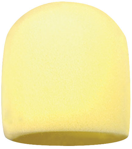 Shure Shure A58WS Ball-Type Microphone Foam Windscreen - Yellow