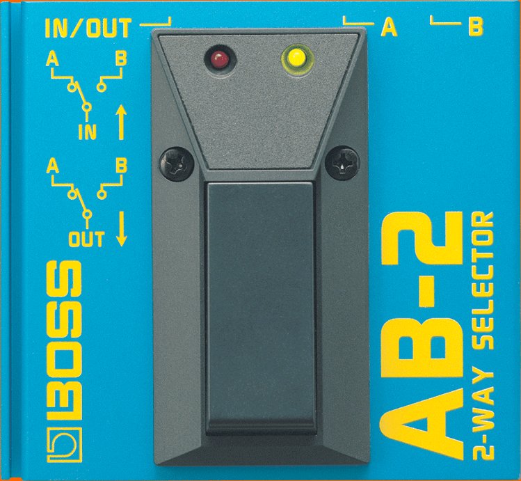 Boss Boss AB-2 A/B Selector Pedal, 2-Way