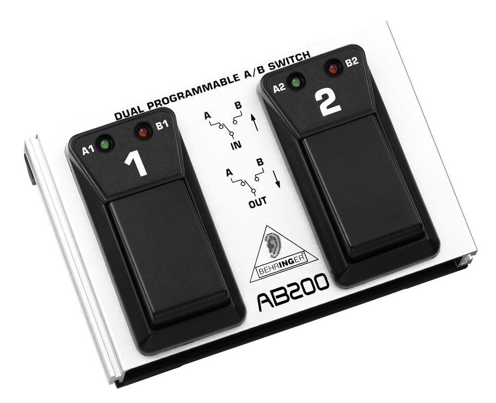 Behringer Behringer AB200 Dual Programmable A/B Switch Pedal