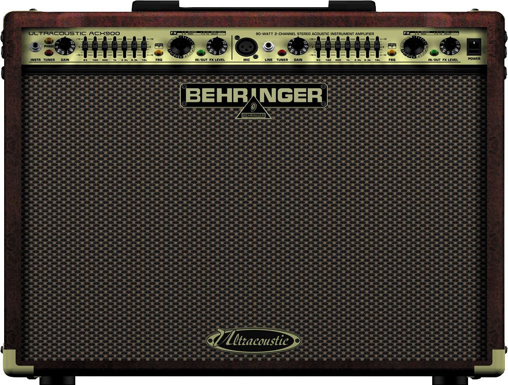 Behringer Behringer Ultracoustic ACX900 Acoustic Guitar Amplifier, 90W