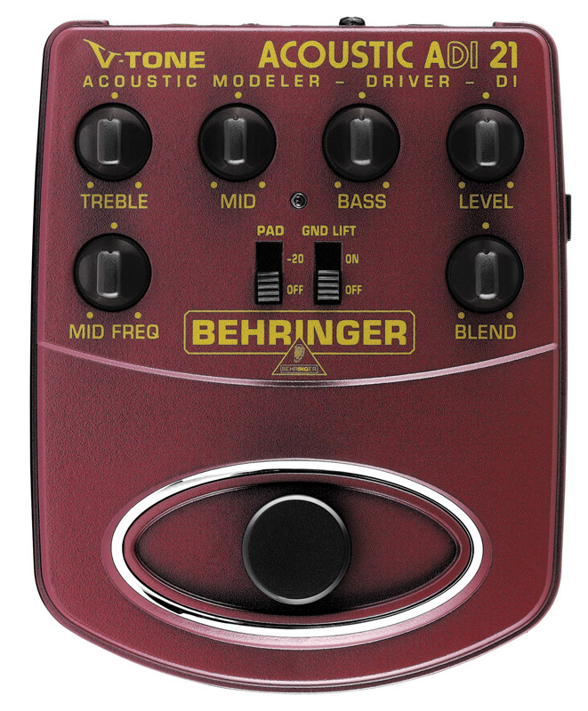 Behringer Behringer V-Tone ADI21 Acoustic Modeler Preamplifier/DI