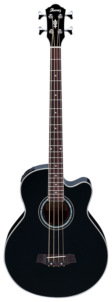Ibanez Ibanez AEB10E AEB Series Acoustic-Electric Bass Guitar - Dark Violin Sunburst