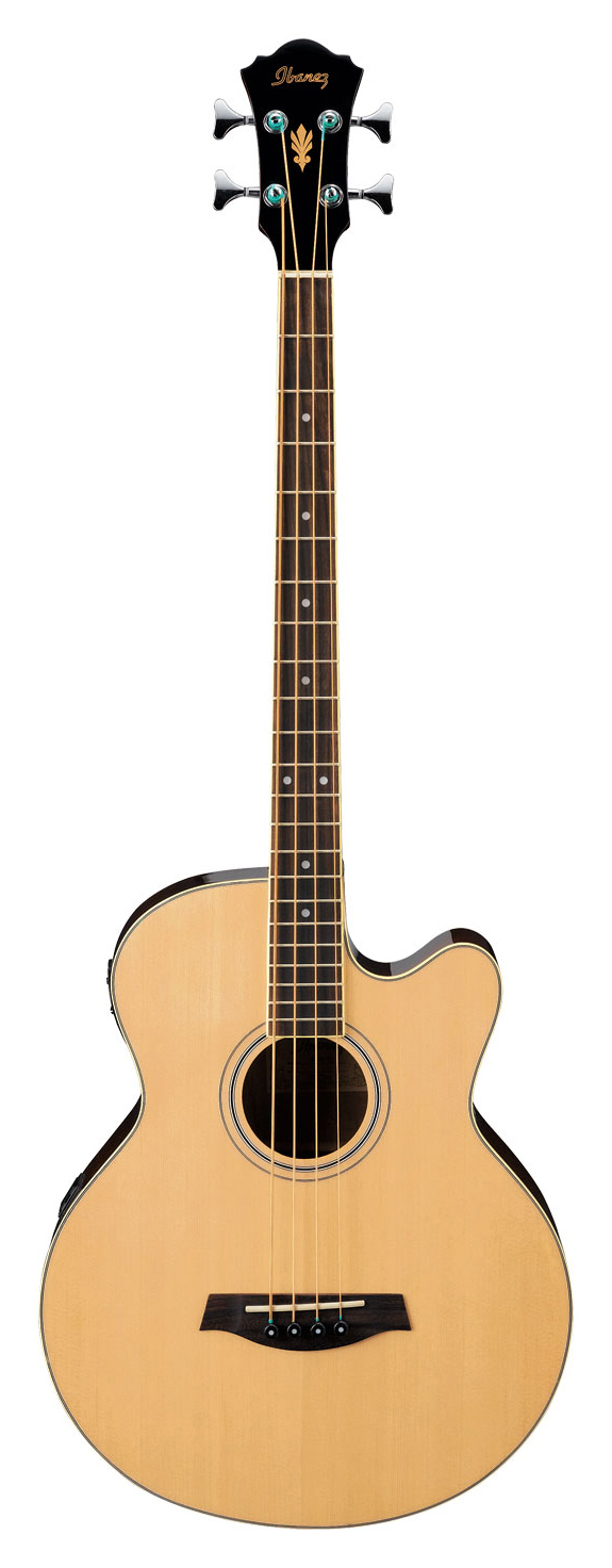 Ibanez Ibanez AEB5E AEB Series Acoustic-Electric Bass Guitar - Natural