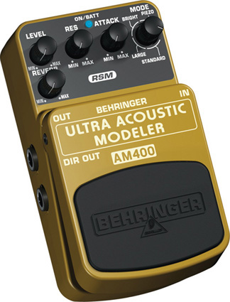 Behringer Behringer AM400 Ultra Acoustic Modeler Effects Pedal