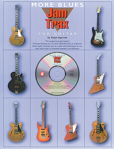 MSI More Blues Jam Trax For Guitar CD/Book