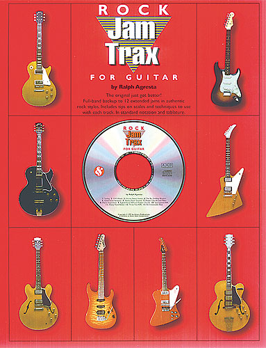 MSI Jam Trax Rock For Guitar CD and Book