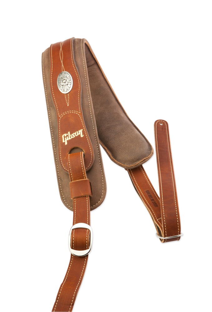 Gibson Gibson The Austin Comfort Guitar Strap - Brown