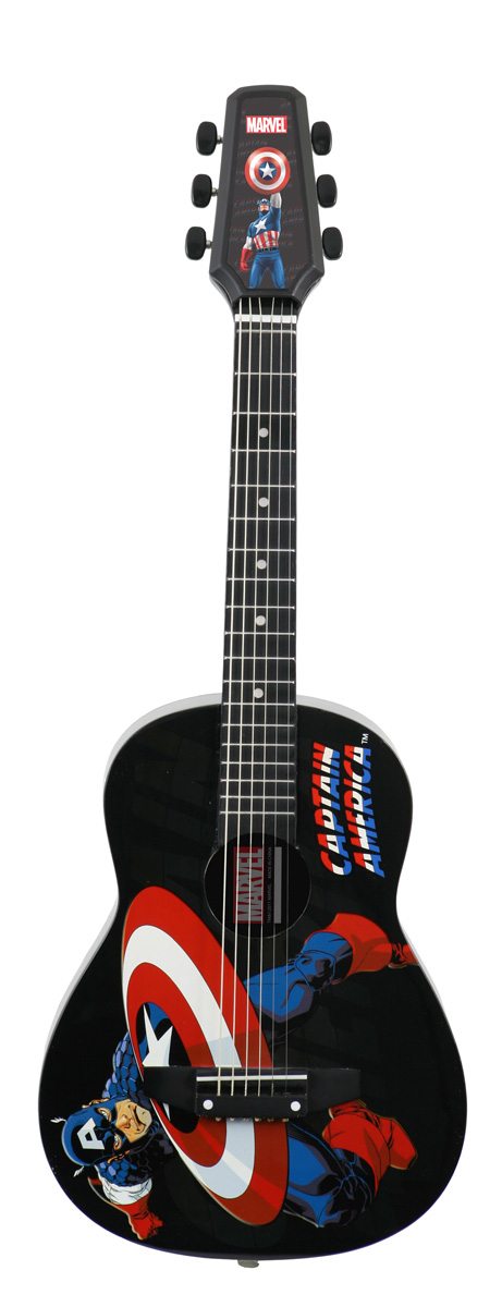 Peavey Peavey Marvel Captain America Half Size Acoustic Guitar