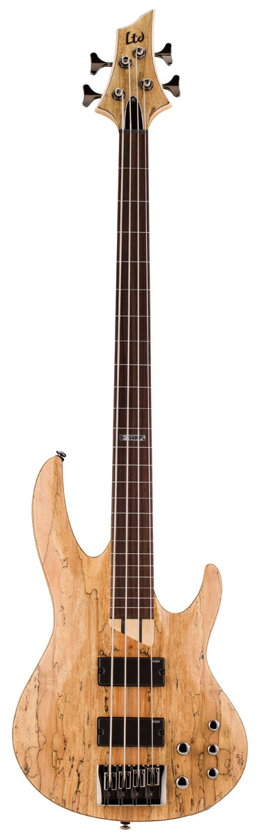 ESP ESP LTD B204 Fretless Electric Bass - Natural Satin