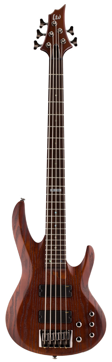 ESP ESP LTD B-335 Electric Bass, 5-String - Stain Brown