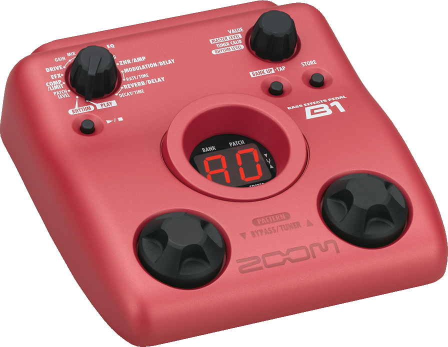 Zoom Zoom B1 Bass Multi-Effects Pedal