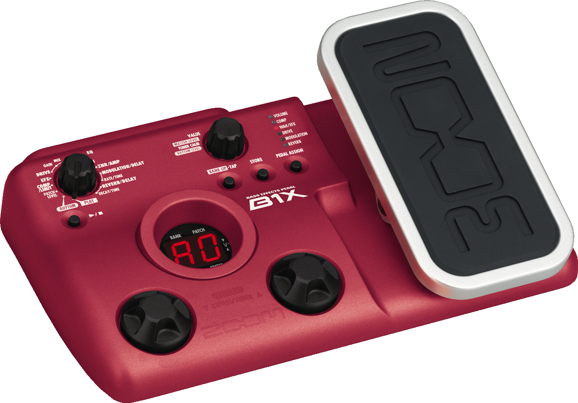 Zoom Zoom B1X Bass Multi-Effects Pedal