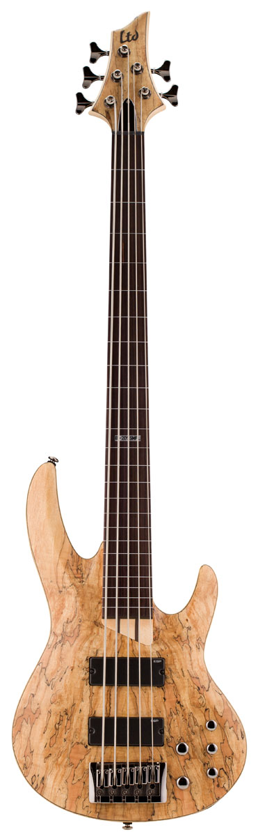 ESP ESP LTD B205 Fretless Electric Bass, 5-String - Natural Satin