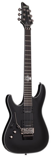 Schecter Schecter Blackjack SLS C1 FR Passive Left-Handed Electric Guitar - Satin Black