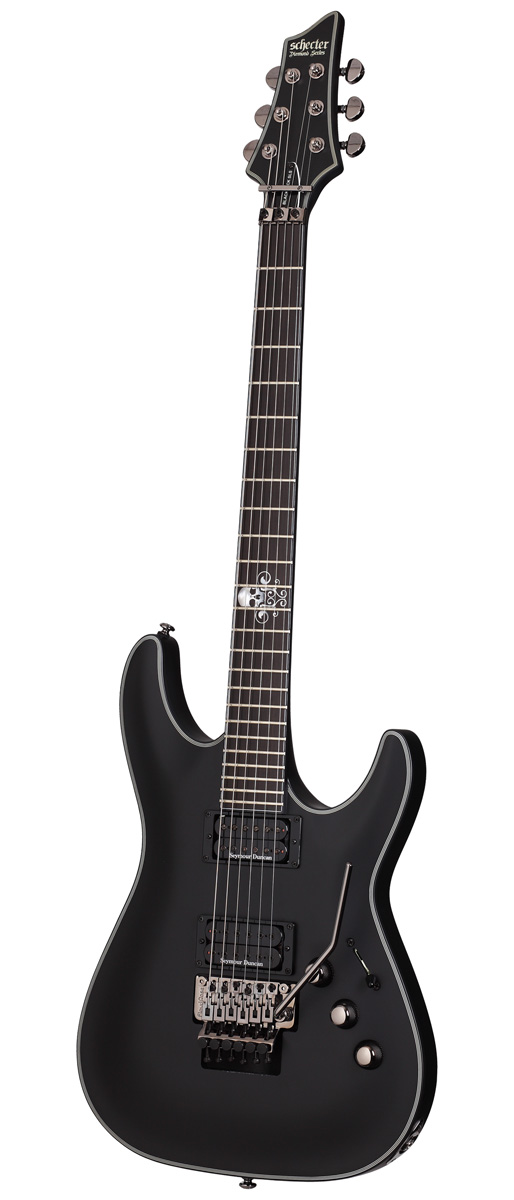 Schecter Schecter BlackJack SLS C-1 FR Passive Electric Guitar - Satin Black