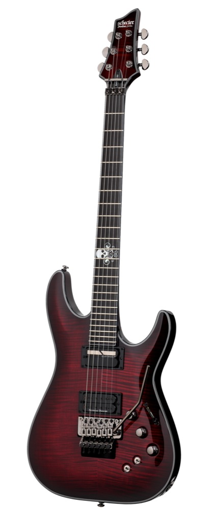 Schecter Schecter BlackJack SLS C-1 FR Sustainiac Electric Guitar - Crimson Red