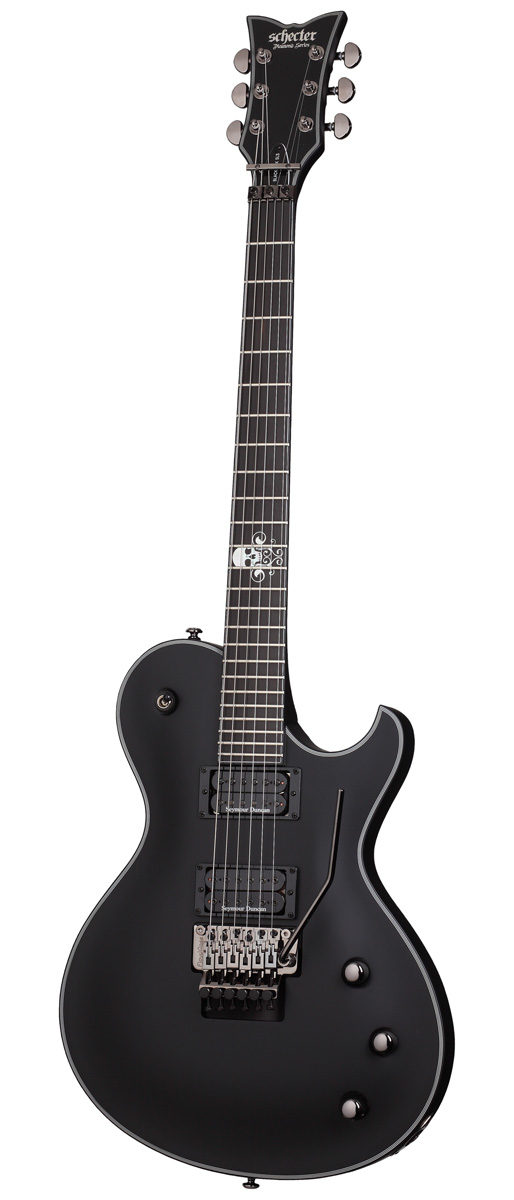 Schecter Schecter BlackJack SLS Solo FR Passive Electric Guitar - Satin Black