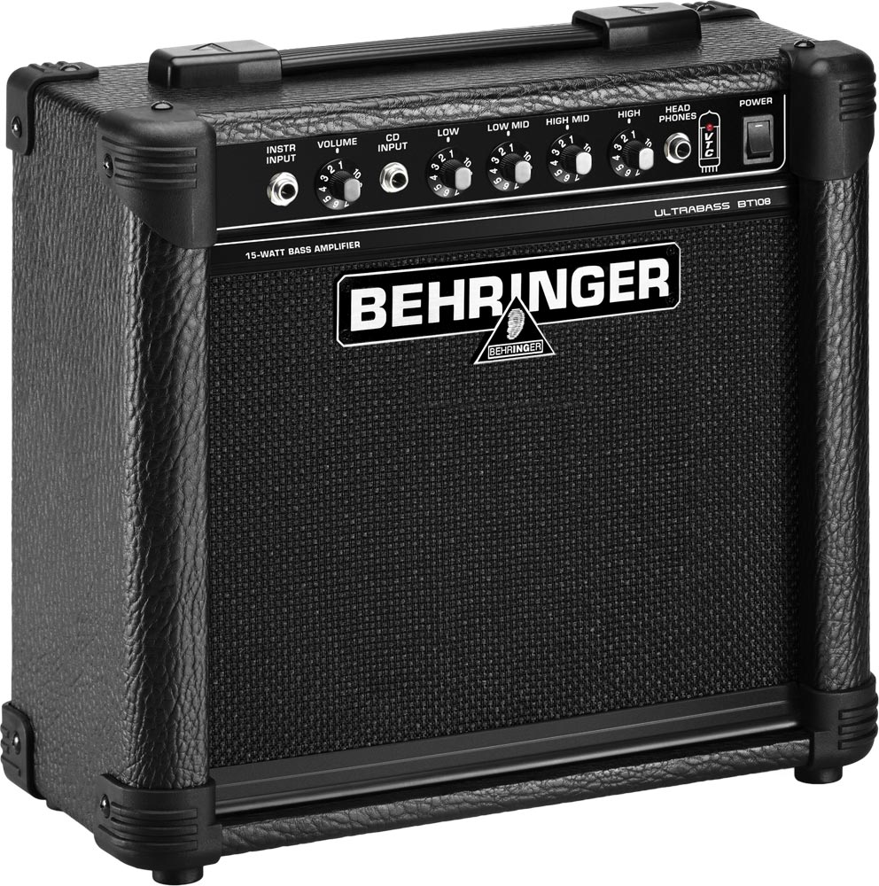 Behringer Behringer Ultrabass BT108 Bass Amplifier, 15 Watts, 1x8 Inch