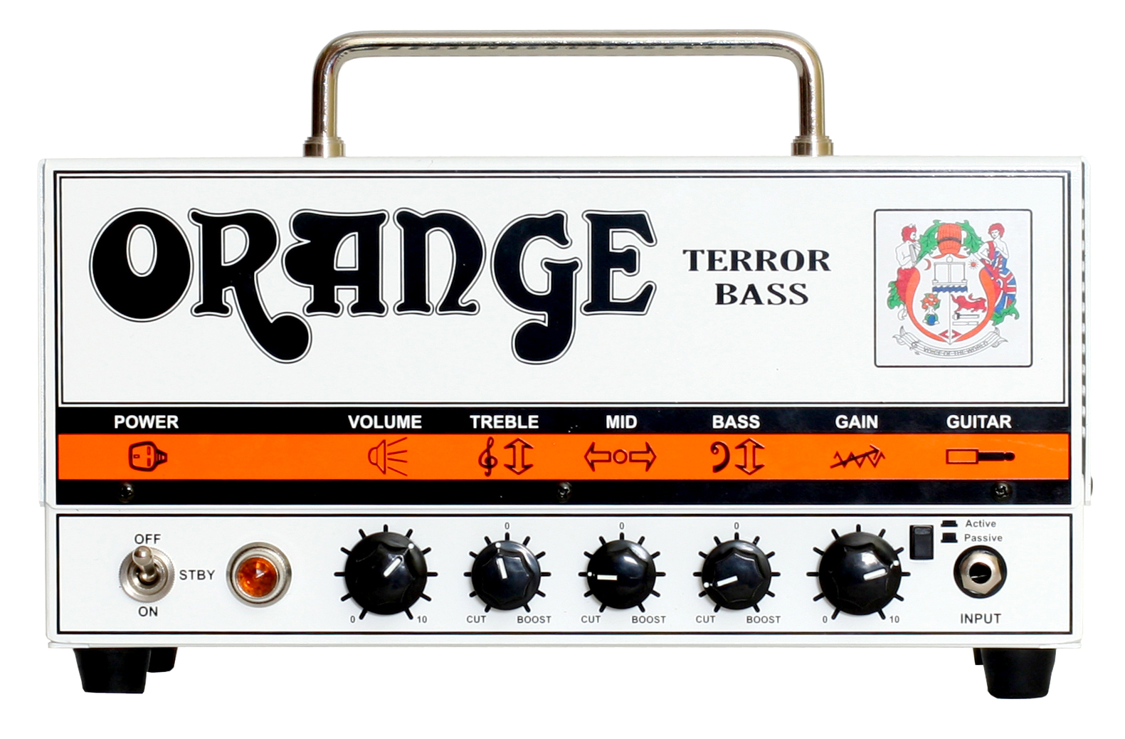 Orange Amplification Orange BT500H Terror Bass 500 Amp Head, 500 W