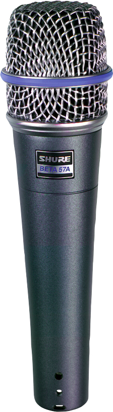 Shure Shure Beta 57A Dynamic Microphone (Super-Cardioid)