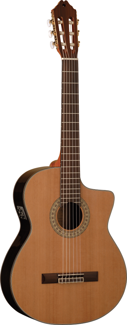 Washburn Washburn C104SCE Classical Cutaway Acoustic-Electric Guitar - Natural