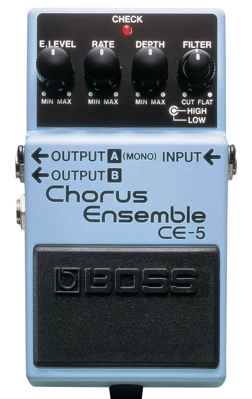 Boss Boss CE-5 Chorus Ensemble Effects Pedal, Stereo