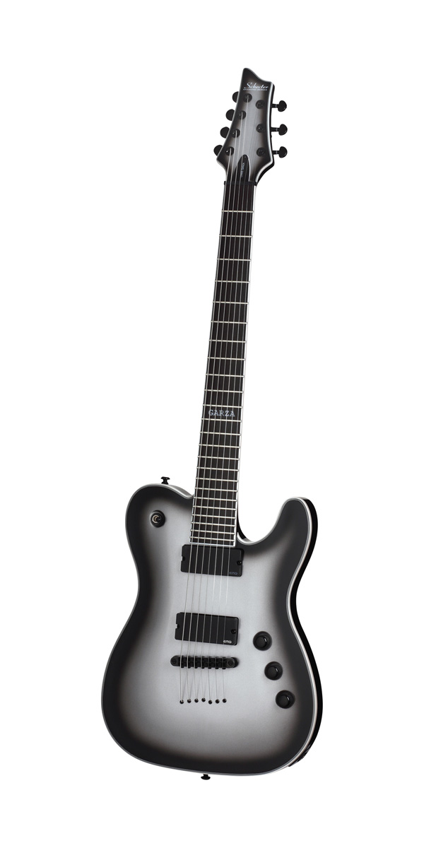 Schecter Schecter 7-String Chris Garza Electric Guitar - Silverburst