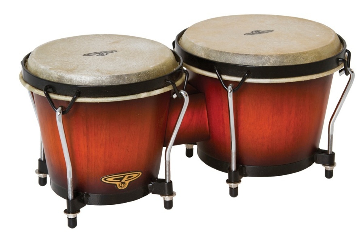 Latin Percussion Latin Percussion CP221 Wooden Bongos - Vintage Sunburst