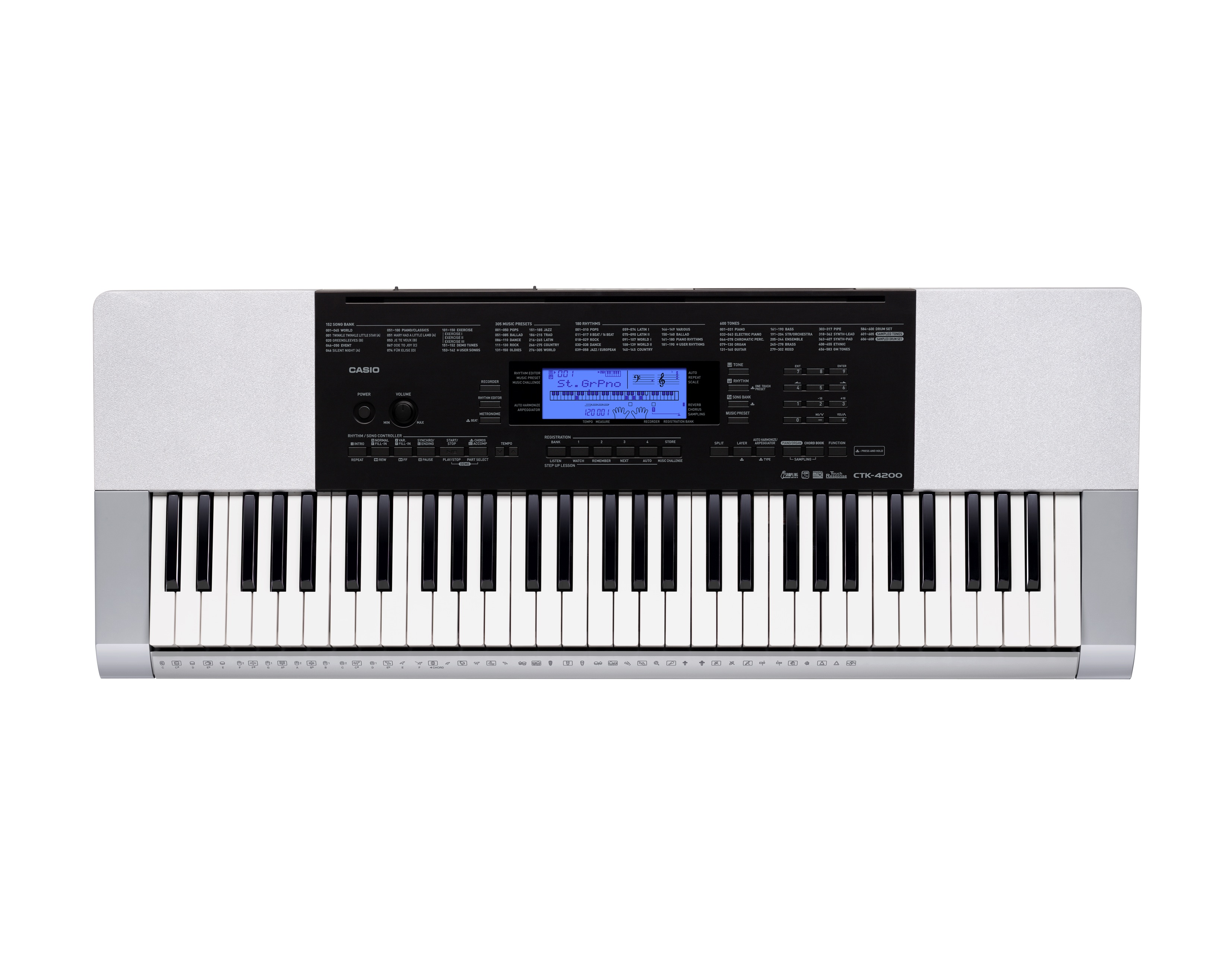 Casio Casio CTK4200 Electronic Keyboard, 61-Key