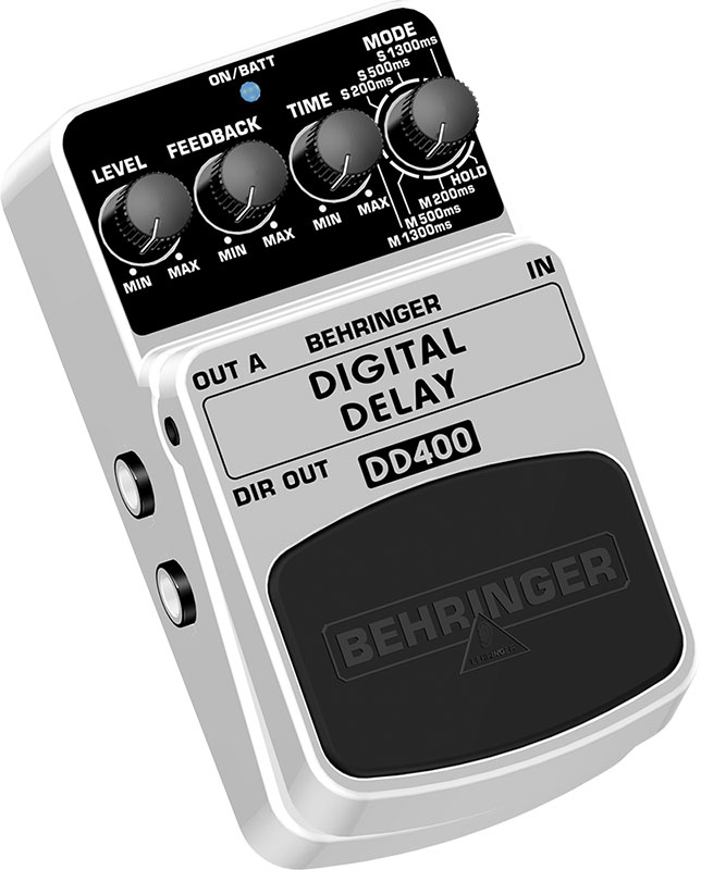 Behringer Behringer DD400 Digital Delay Echo Effects Pedal