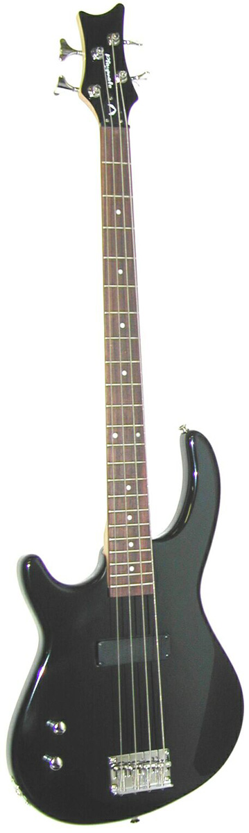 Dean Dean E09L Edge Electric Bass Guitar, Left-Handed - Black
